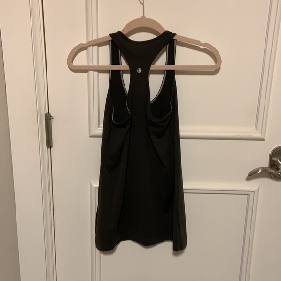 Dark sage lululemon tank - Picture 3 of 3